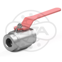 Кран шаровой разборный двухсоставной муфтовый Dn25 Pn16 09Г2С 11лс45п
