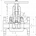 Задвижка клиновая стальная фланцевая Dn32 Pn16 12Х18Н10Т 30нж41нж