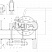 Кран шаровой разборный трехсоставной стяжной конструкции фланцевый Dn100 Pn25 09Г2С 11лс45п