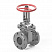 Задвижка клиновая литая фланцевая Dn150 Pn40 08Х18Н9 30нж15нж