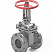 Задвижка клиновая литая фланцевая Dn200 Pn16 Ст. 20 (25Л) 30с41нж