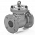Клапан обратный поворотный фланцевый Dn100 Pn40 20Л 19с53нж